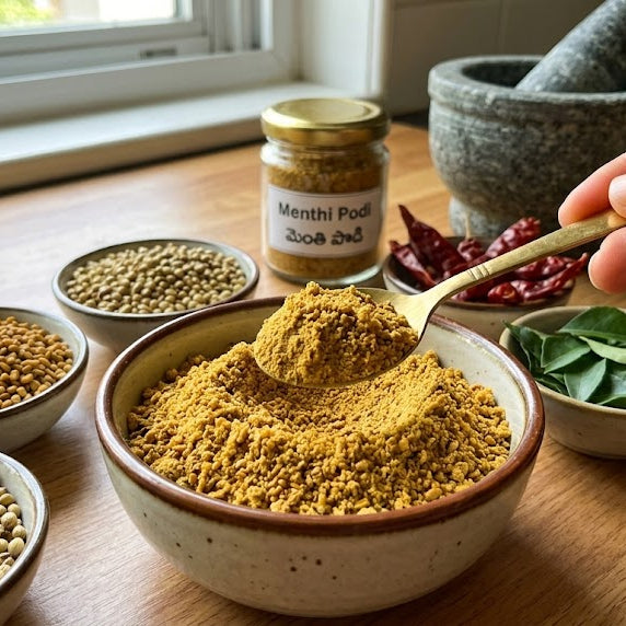JĀTARAO Menthi Karam Podi