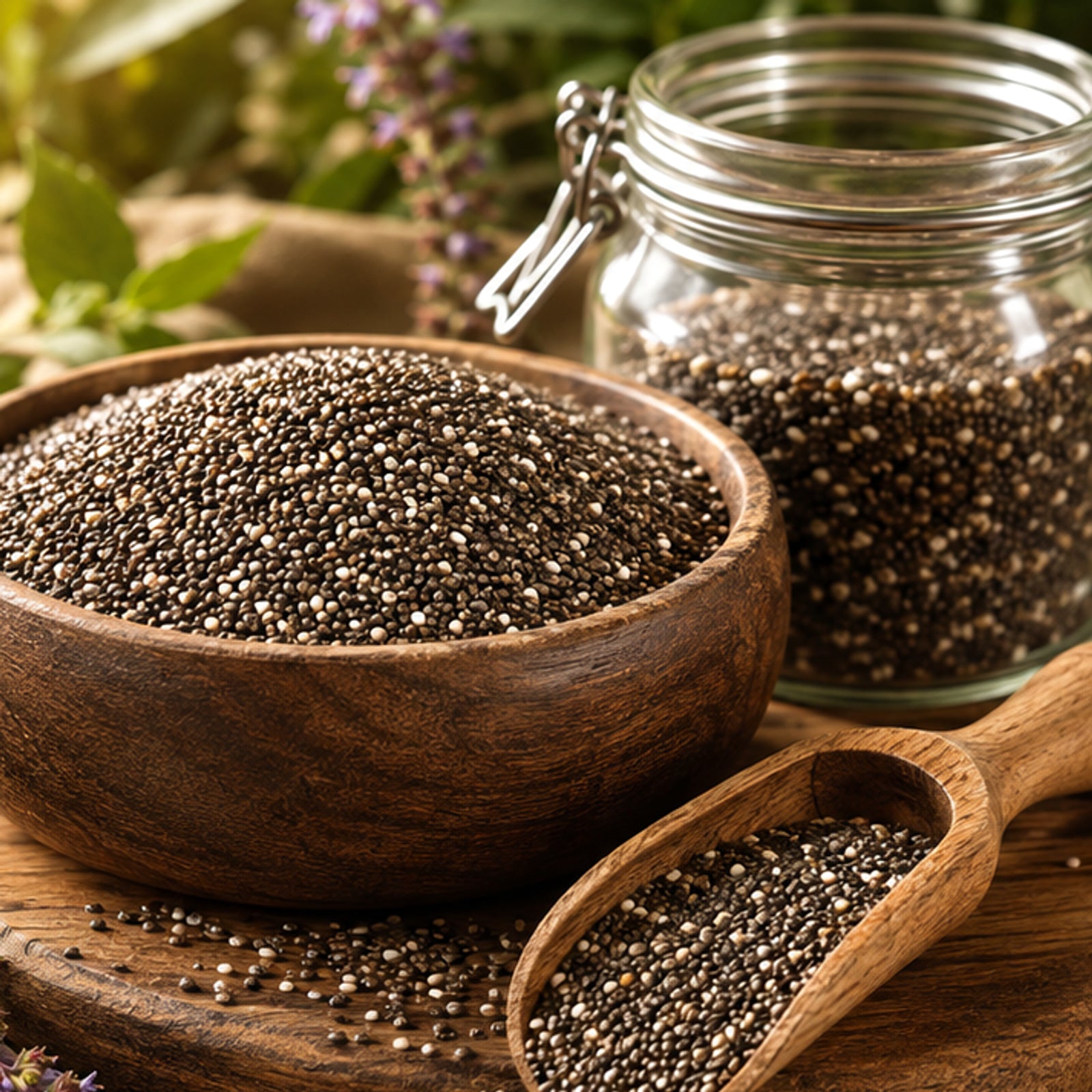 JĀTARAO Chia Seeds – 200 g colour product close-up