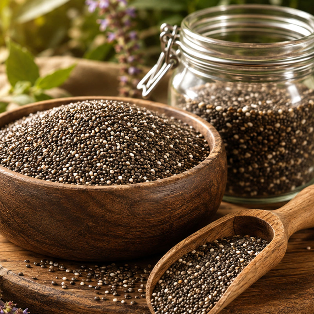 JĀTARAO Chia Seeds – 200 g colour product close-up