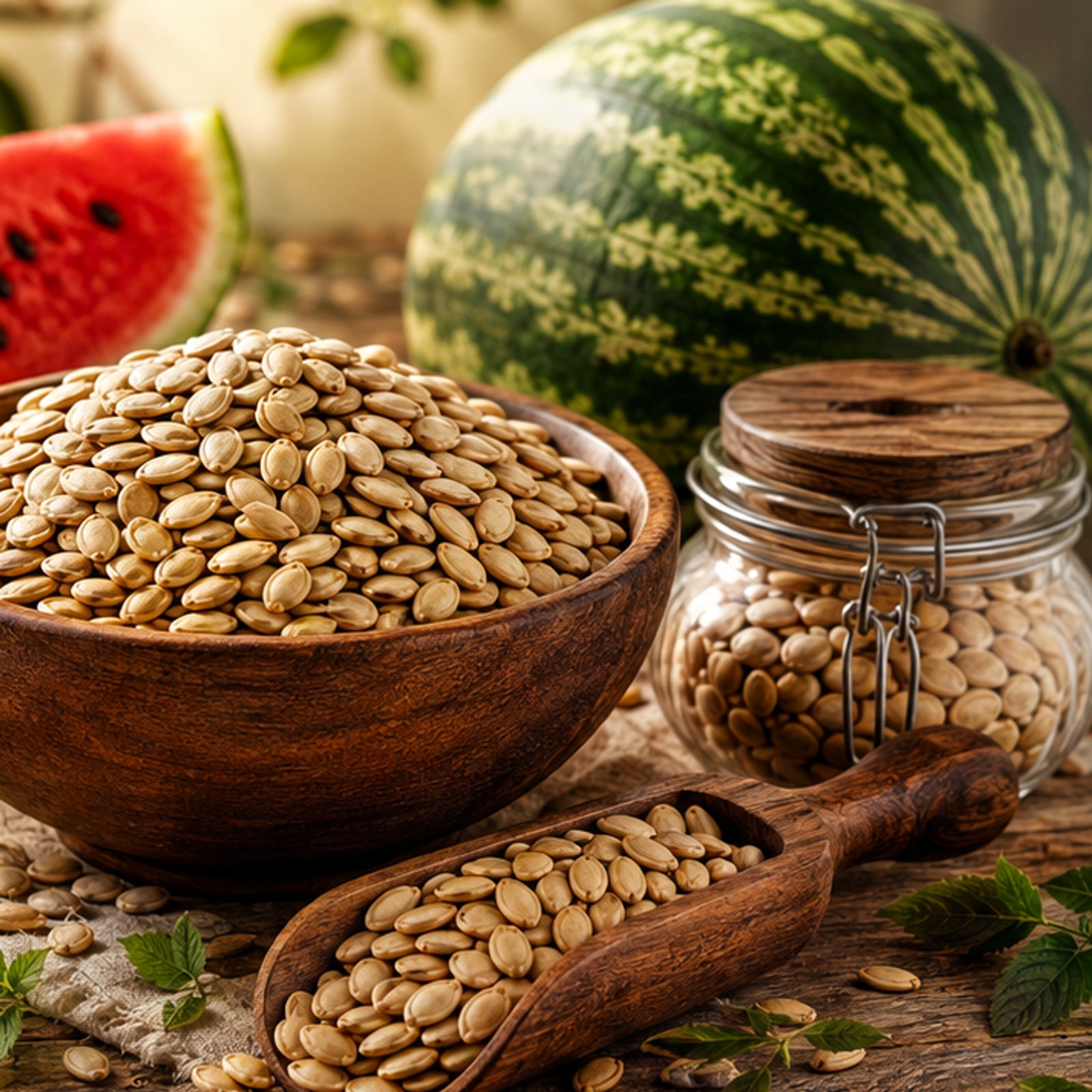 JĀTARAO Watermelon Seeds – 200 g colour product close-up